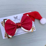 Large Charlotte Bow - Christmas