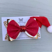 Large Charlotte Bow - Christmas