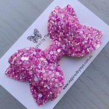Alani Bow - Purple & Silver
