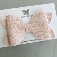 Alani Bow - Smokey Pink