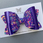Charlotte Bow - Purple Mix Glitter