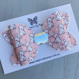 Alani Bow - Pink Bunnies