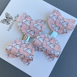 Small Alani Piggy Clip Pair - Bunnies