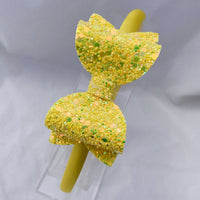 Alani Bow Headband - Yellow Delight