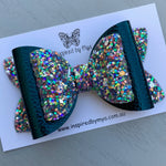 Charlotte Bow - Rainbow Midnight Teal