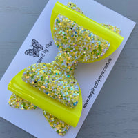 Charlotte Bow - Neon Yellow Sprinkles