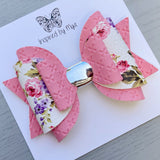 Amelia Bow - Pink Floral