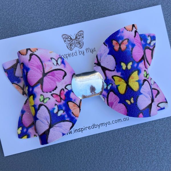 Alani Bow - Rainbow Butterflies