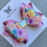 Amelia Bow - Pink Floral
