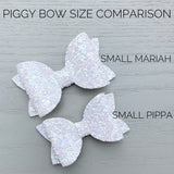 Small Mariah Bow Set - Pink Floral