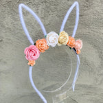 Easter Bunny Floral Headband